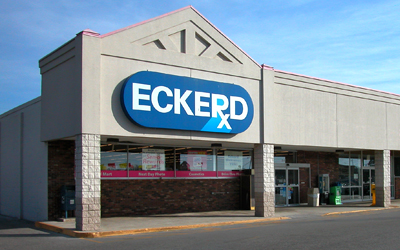 Eckerd store on the display of the website